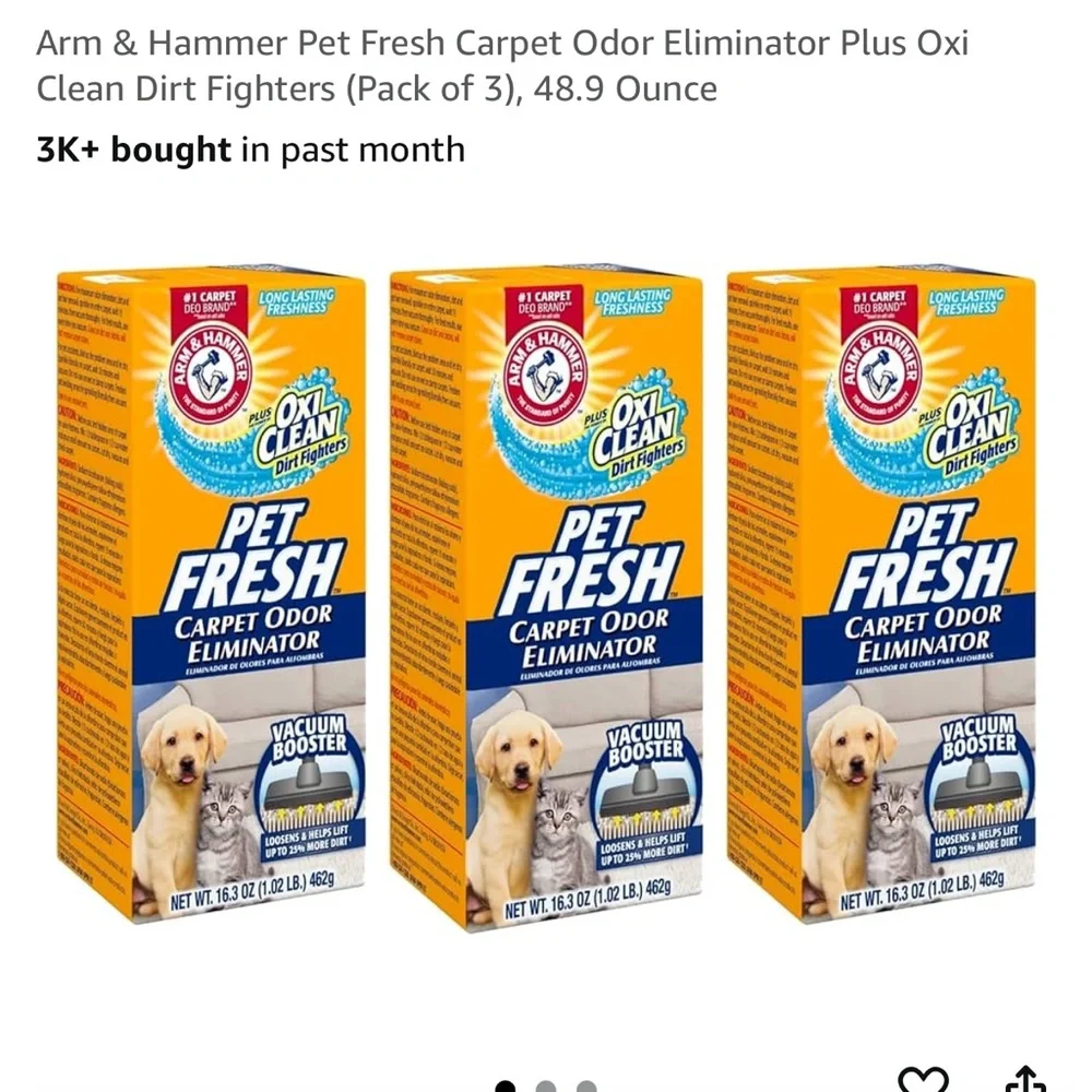 Arm & Hammer Pet Fresh Carpet Odor Eliminator